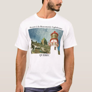 Faro de Pointe à la Renommée, camiseta de Quebec