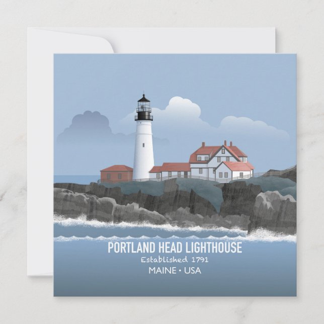 Faro de Portland Head (Anverso)