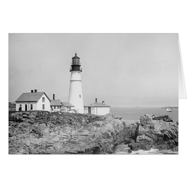 Faro de Portland Head, 1902 (Anverso (Horizontal))