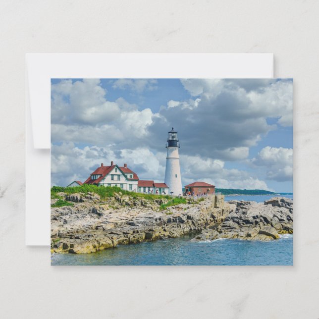 faro de Portland, Maine (Anverso)