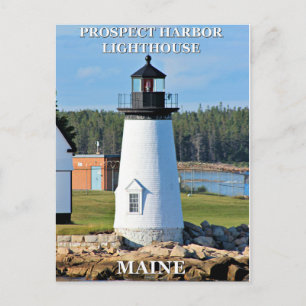 Faro de Prospect Harbour, postal Maincard
