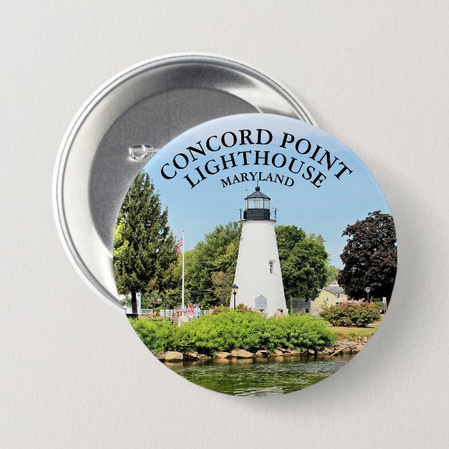 Faro de punto de concordia, botón Maryland (Anverso y reverso)