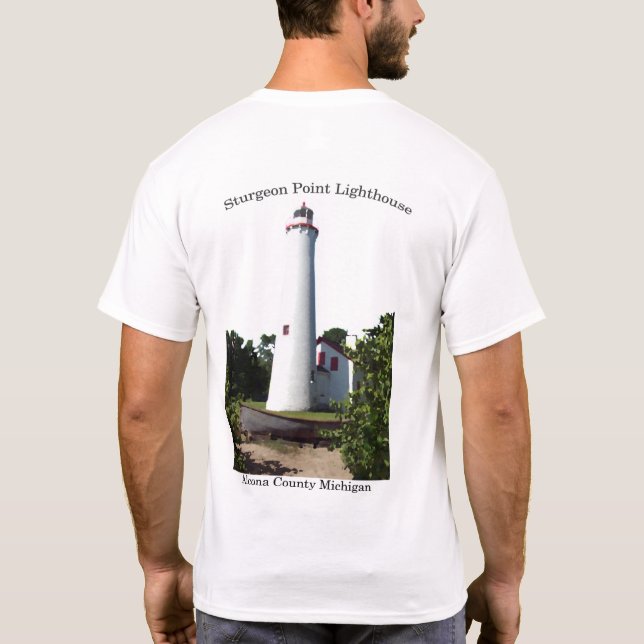 Faro de punto de esturión con camisa de dos lados (Reverso)