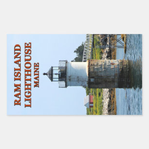 Faro de Ram Island, Pegatinas de Maine