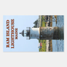 Faro de Ram Island, Pegatinas de Maine
