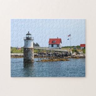 Faro de Ram Island, rompecabezas de Maine Jigsaw