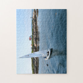 Faro de Ram Island, rompecabezas de Maine Jigsaw