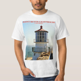 Faro de Reyes del punto, camiseta de California