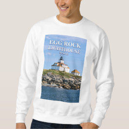 Faro de roca de huevo, sudadera de bar Harbour Mai