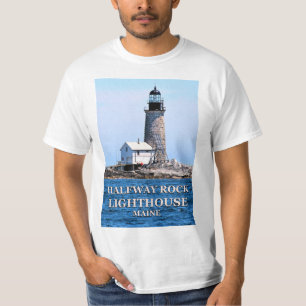 Faro de rock de mitad de camino, camiseta Maine