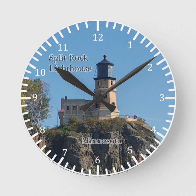 Faro de rock de Split desde el reloj de playa (Anverso)