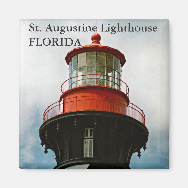 Faro de San Agustín, imán de Florida (Frente)