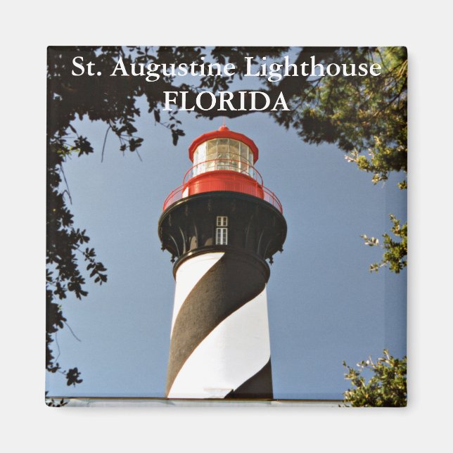 Faro de San Agustín, imán de Florida (Frente)