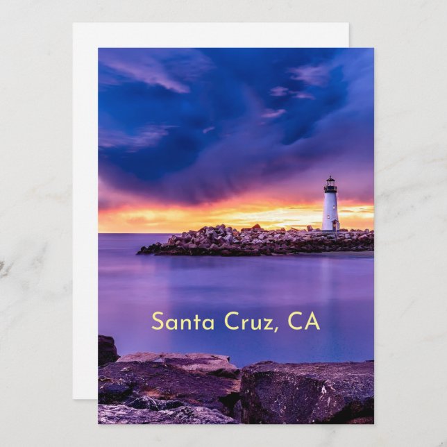 Faro de Santa Cruz, CA (Anverso / Reverso)