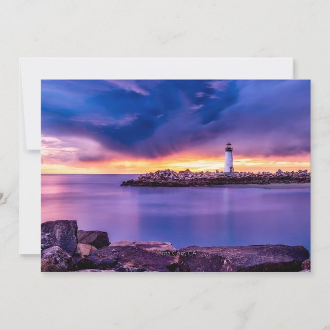 Faro de Santa Cruz, California (Anverso)