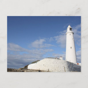 Faro de Santa María en la postal de la bahía Whitl