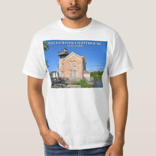 Faro de Saugerties, camiseta de Nueva York