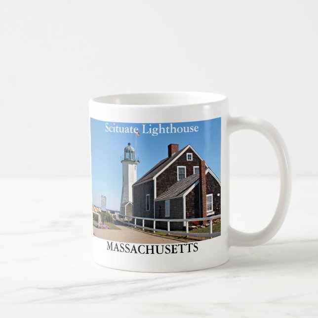 Faro de Scituate, taza de Massachusetts (Derecha)