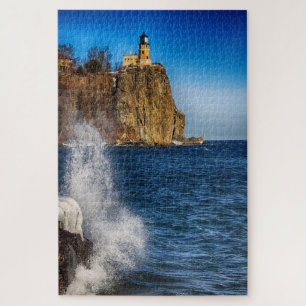 Faro de Split Rock Minnesota Rompecabezas