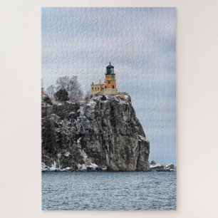 Faro de Split Rock Minnesota Rompecabezas