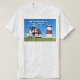 Faro de Stratford Point, camiseta de Connecticut