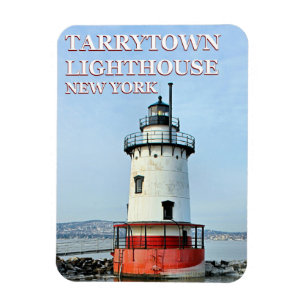 Faro de Tarrytown, Nueva York 3x4, imán Flexi