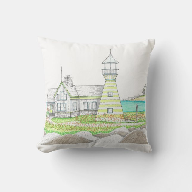 Faro de verano 5; Almohada exterior (Anverso)