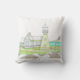 Faro de verano 5; Almohada exterior; Verde