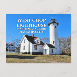 Faro de West Chop, postal de las MAMÁES del viñedo