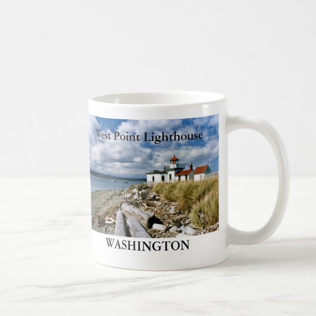 Faro de West Point, taza de Washington (Derecha)