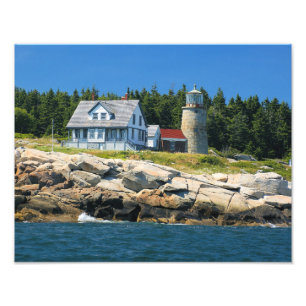 Faro de Whitehead Island, foto de Maine