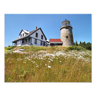 Faro de Whitehead Island, foto de Maine