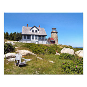 Faro de Whitehead Island, foto de Maine
