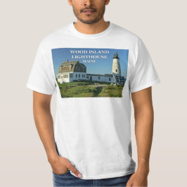 Faro de Wood Island, camiseta Maine