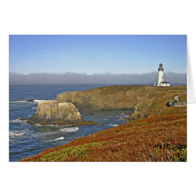 Faro de Yaquina Head en Newport Oregon (Anverso (Horizontal))