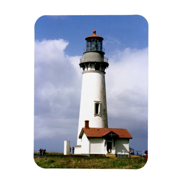 Faro de Yaquina Head, imán Oregon Flexi (Vertical)