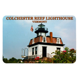 Faro del Arrecife de Colchester, imán Vermont Flex