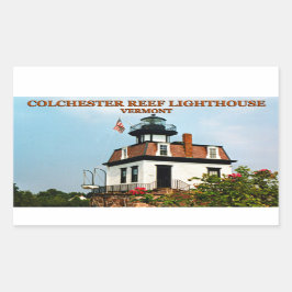Faro del Arrecife de Colchester, Pegatinas de Verm