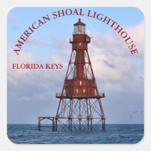 Faro del atardecer americano, Pegatinas de Florida