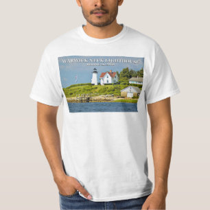 Faro del cuello de Warwick, camiseta de Rhode