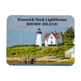 Faro del Cuello de Warwick, imán fotográfico de Rh