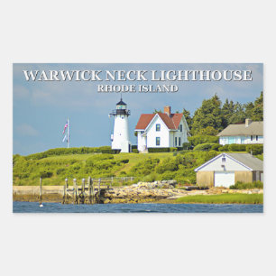Faro del Cuello de Warwick, Pegatinas de Rhode Isl