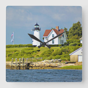 Faro del Cuello de Warwick, reloj de pared de Rhod