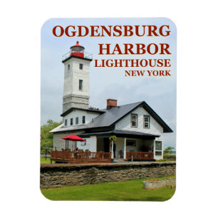 Faro del puerto de Ogdensburg, imán de Nueva York