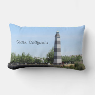 Faro del puerto de Suisun de la almohada (lumbar)