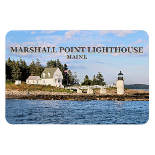 Faro del punto de Marshall, imán de Maine Flexi