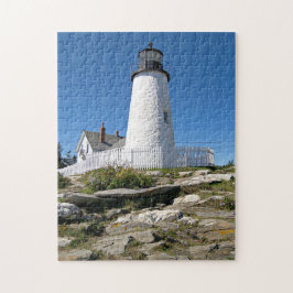 Faro del punto de Pemaquid, rompecabezas de Maine