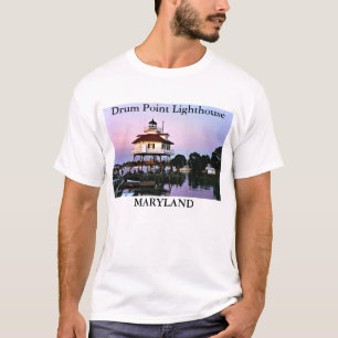 Faro del punto del tambor, camiseta de Maryland