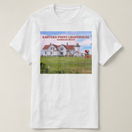 Faro del Punto Oriental, camiseta de Massachusetts