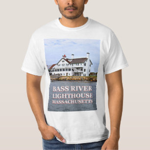 Faro del río Bass, camiseta de Massachusetts